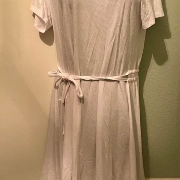 Theory Vormond Knit Lightweight Drawstring Dress M - Picture 7 of 10